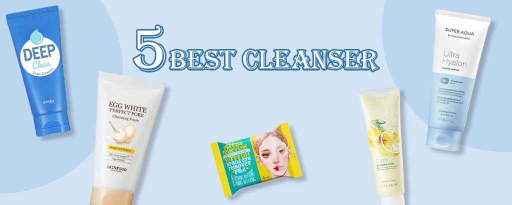 5 Best Face Cleanser Korean Product in India