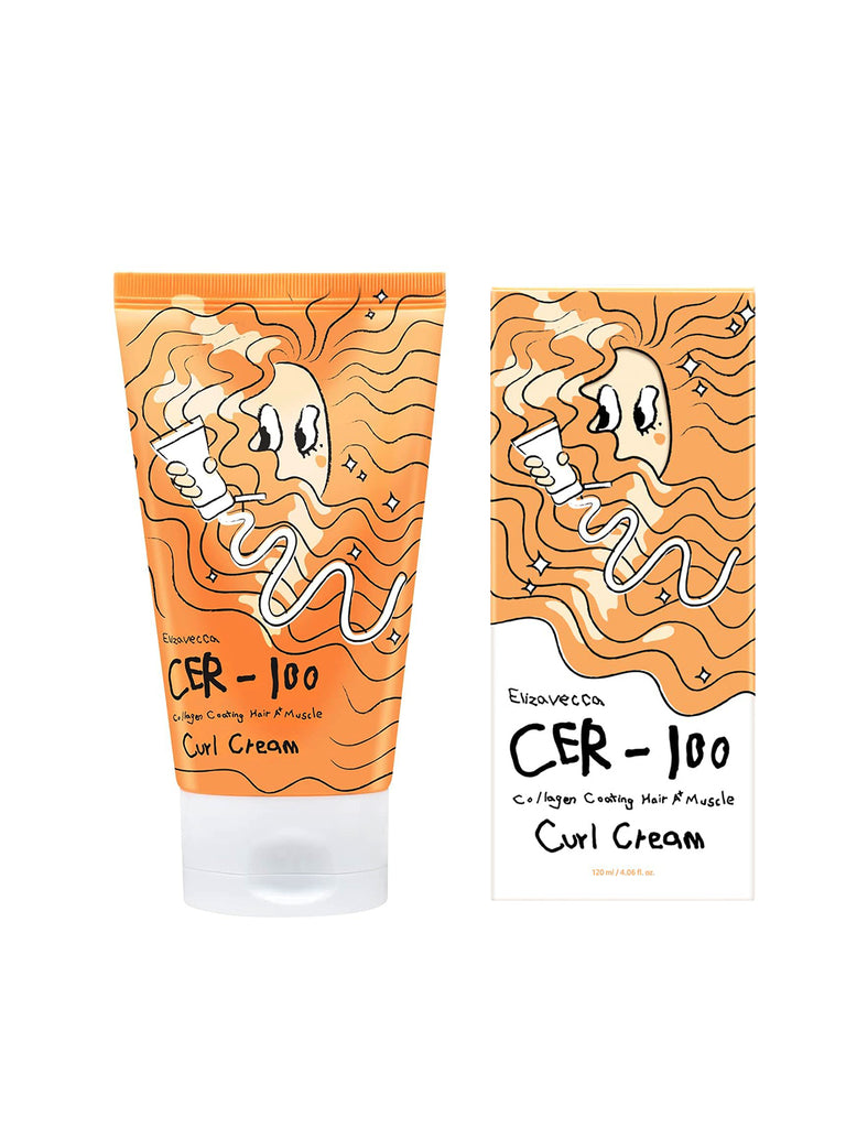 Elizavecca CER-100 Collagen Coating Hair A+ Muscle Curl Cream 100ml