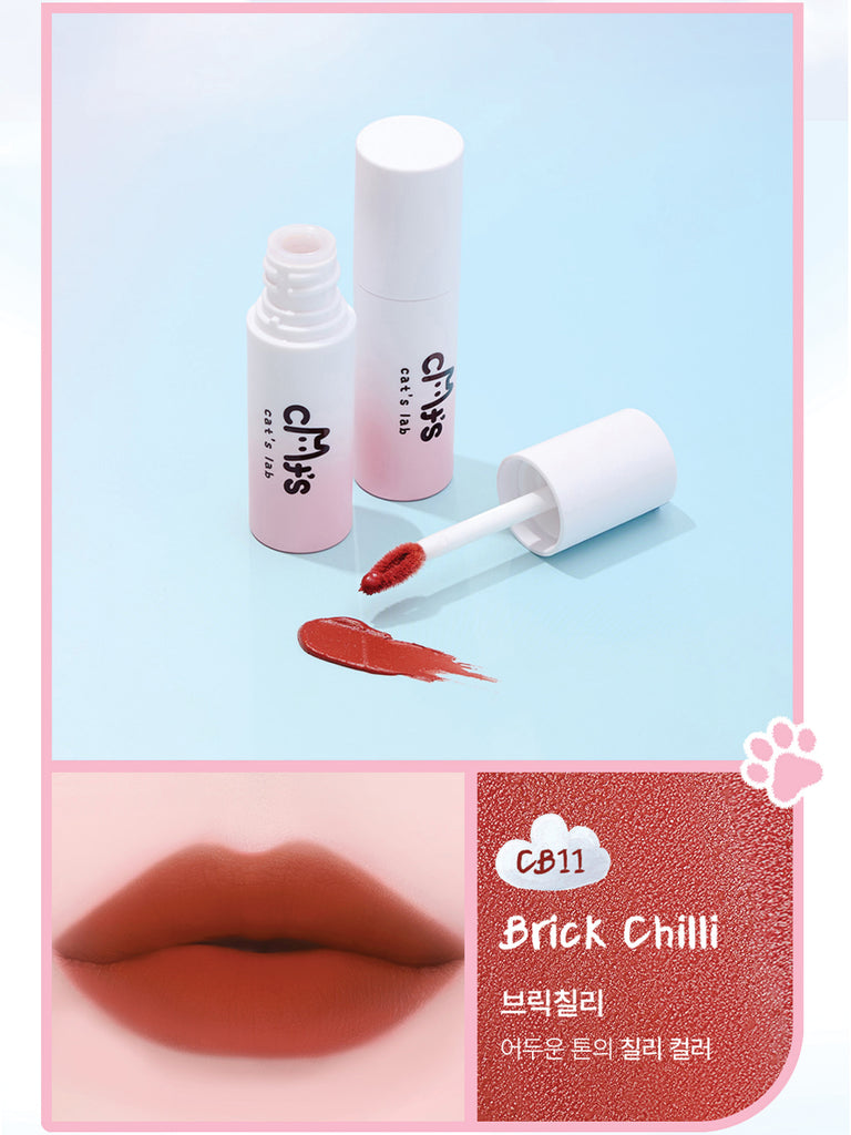 Cat's lab BLUR LIP VELVET TINT CB11 Brick Chili