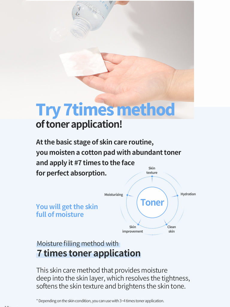 ORJENA CHAMOMILE TONER | Gentle Cleansing  | Soothing Chamomile | Hydrating Formaula | Korean Skincare