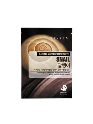 ORJENA Natural Moisture Snail Mask Sheet