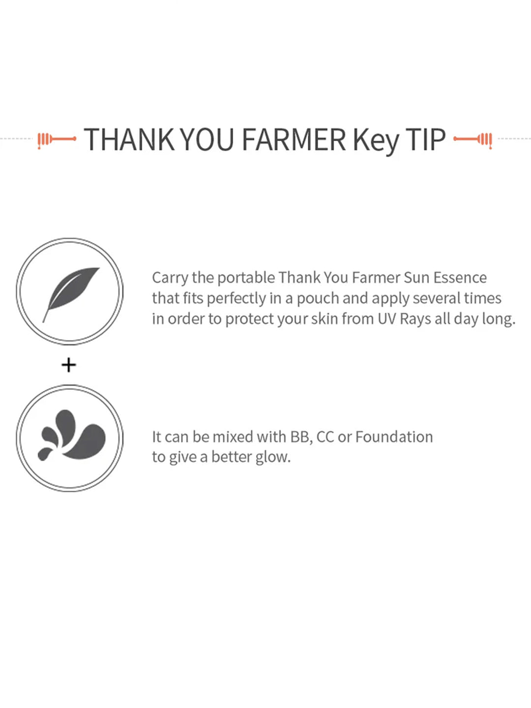 Thank you farmer Sun Project Shimmer Sun Essence SPF30 PA++