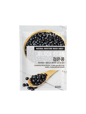 ORJENA Natural Moisture Mask Sheet - Black Bean