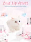 Cat's lab BLUR LIP VELVET TINT CB01 Powder Peach