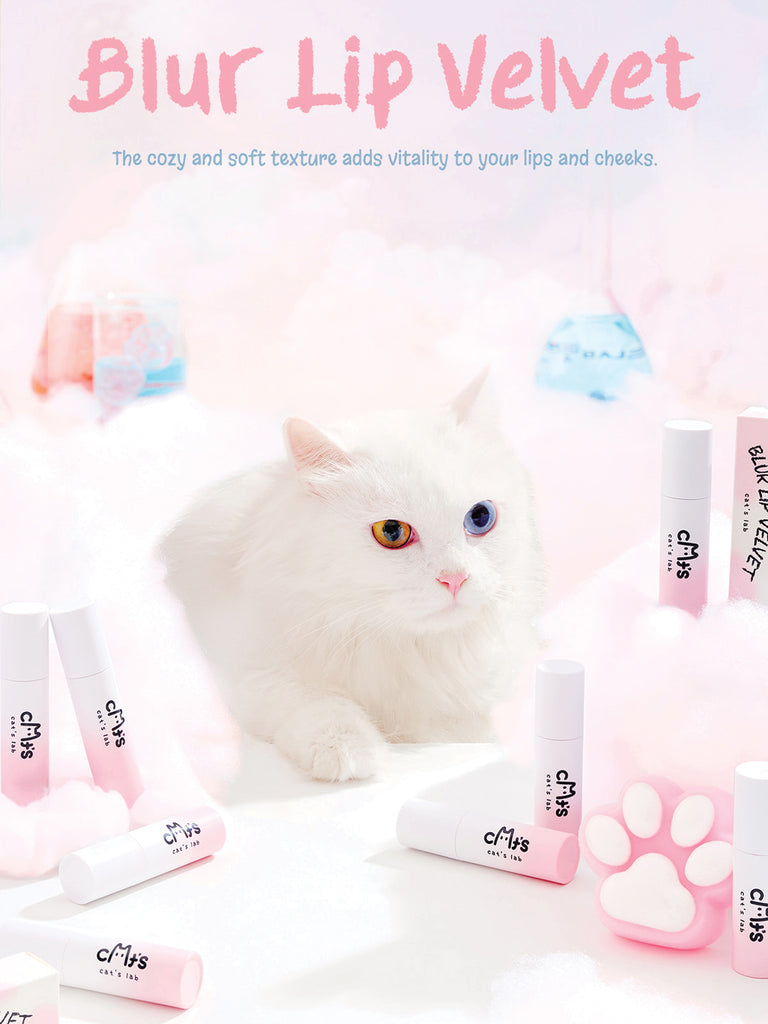 Cat's lab BLUR LIP VELVET TINT CB03 Snow Taro