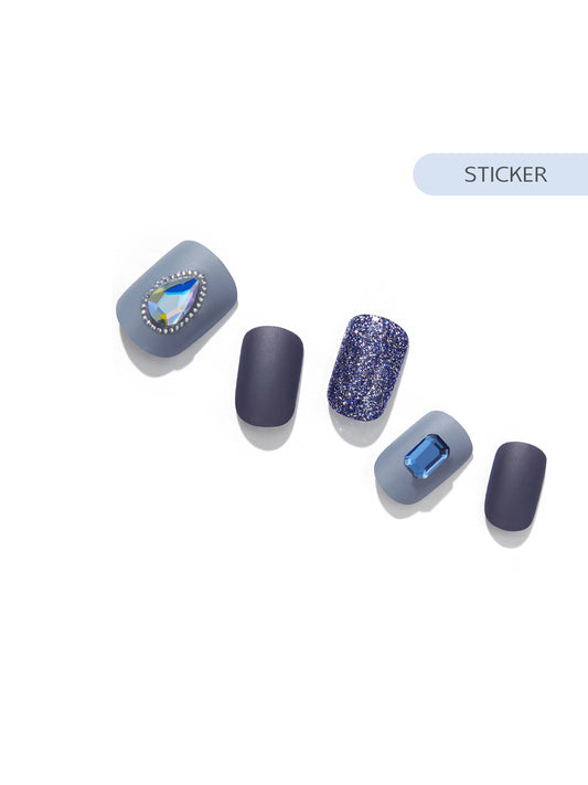 Dashing Diva Gloss Blue Star