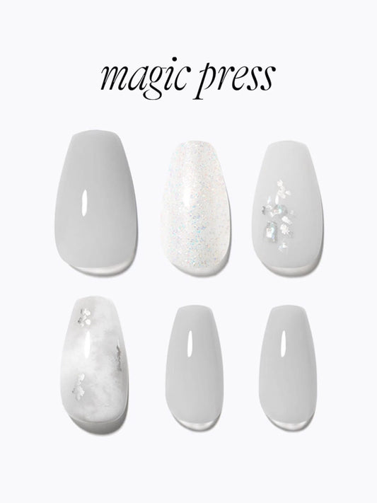 DASHING DIVA MAGICPRESS Greyish Marble