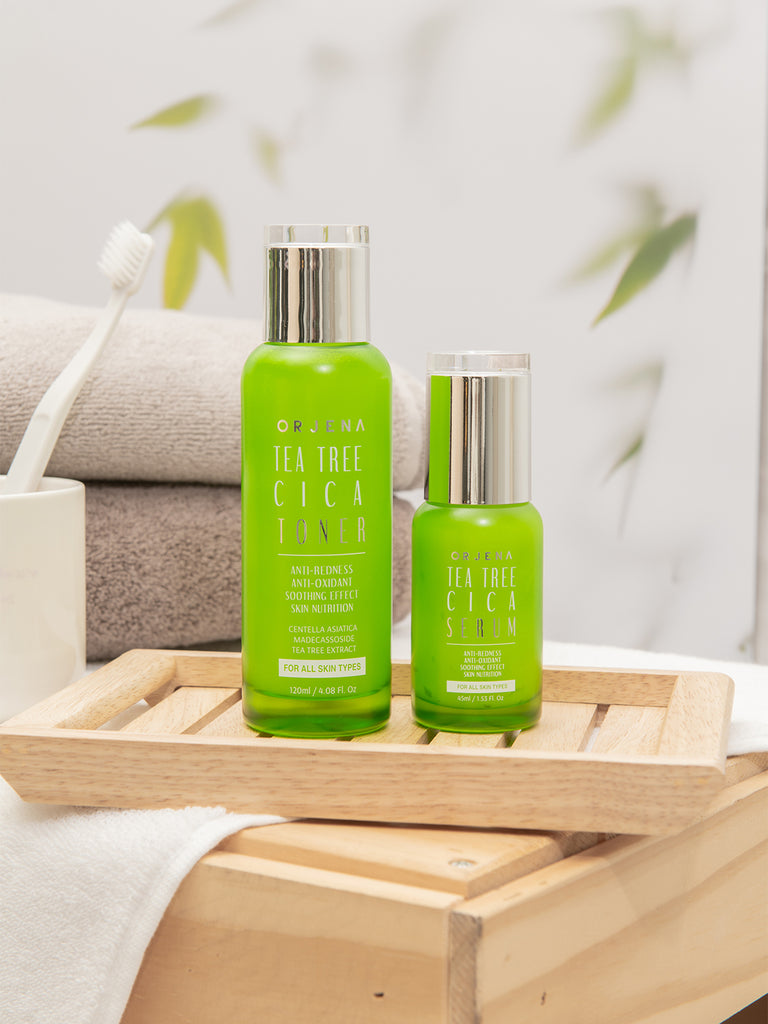 ORJENA TEA TREE CICA TONER| Gentle Exfoliation | Korean Skincare | Tea Tree Extract Infusion