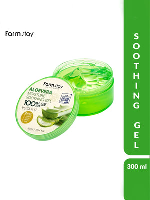 FARMSTAY Moisture Soothing gel Aloevera 300 ml