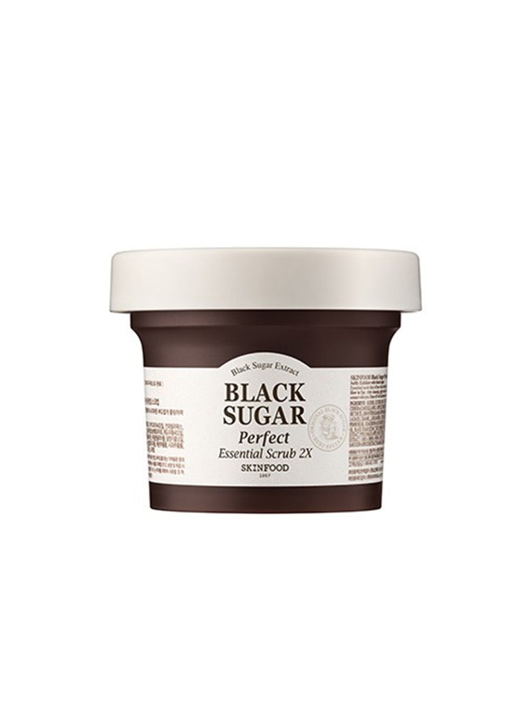 SKINFOOD Black Sugar Perfect Essential Scrub 2X : All Skin Types (100gm)