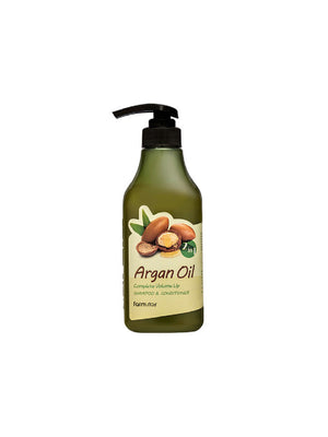 FARMSTAY Argan Oil Complete Volume Up Shampoo & Conditioner 530 ml