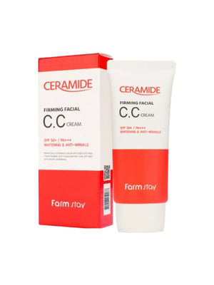 FARMSTAY CERAMIDE FIRMIN FACIAL CC CREAM 50 g