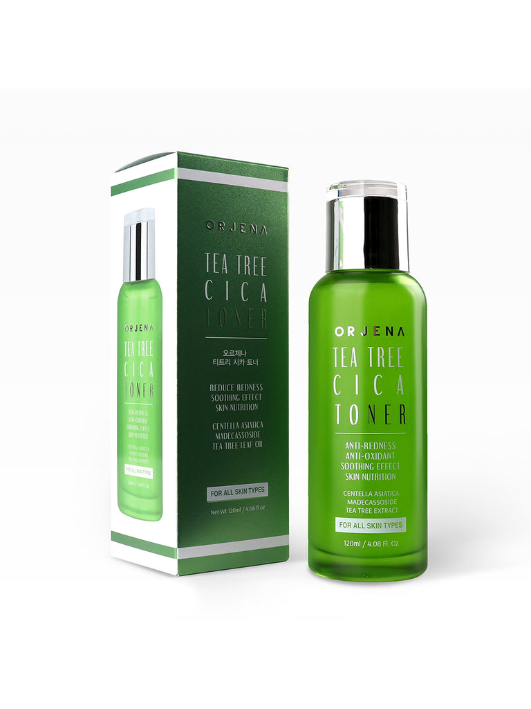 ORJENA TEA TREE CICA TONER| Gentle Exfoliation | Korean Skincare | Tea Tree Extract Infusion