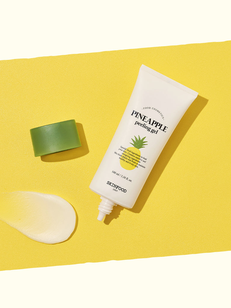 SKINFOOD Pineapple Peeling Gel : Clear Blemishes and exfoliate(100ml)