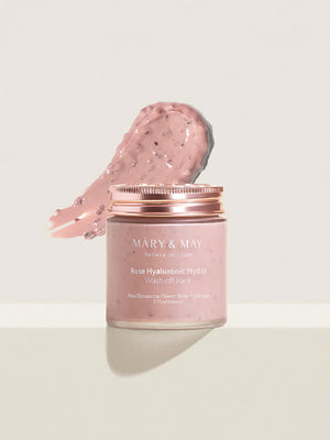 Mary&May Rose Hyaluronic Hydra Wash off Pack 125g