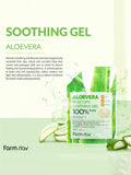 FARMSTAY MOISTURE SOOTHING GEL ALOEVERA (POUCH) 100 ml