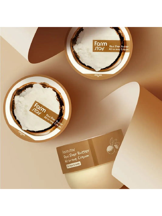 FARMSTAY Real Shea Butter All in One Cream 300 ml