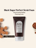 SKINFOOD Black Sugar Perfect Scrub Foam for Men's & Women's : Remove dead skin cells and impurities of Skin (180 g)