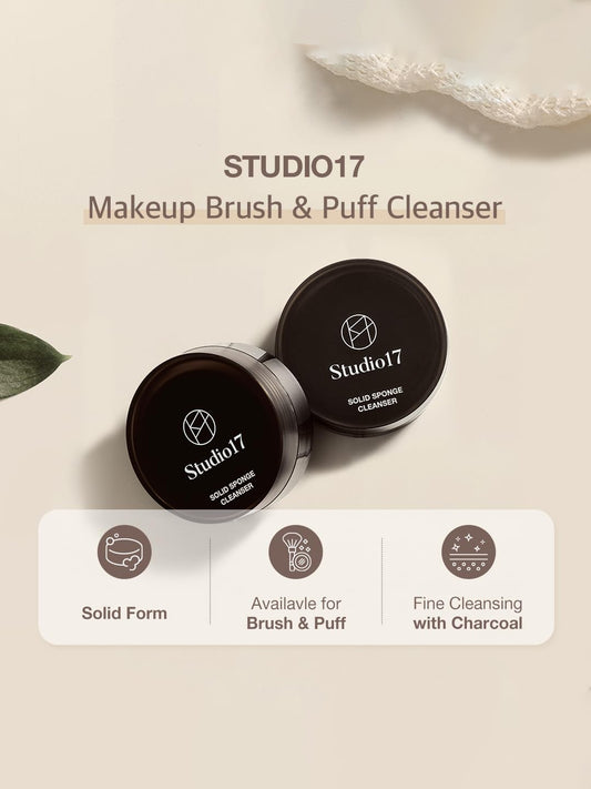 Studio 17 Brush & puff cleanser
