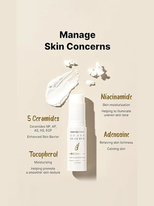 Thank You Farmer Rice Pure Aqua Multi Balm (10g)