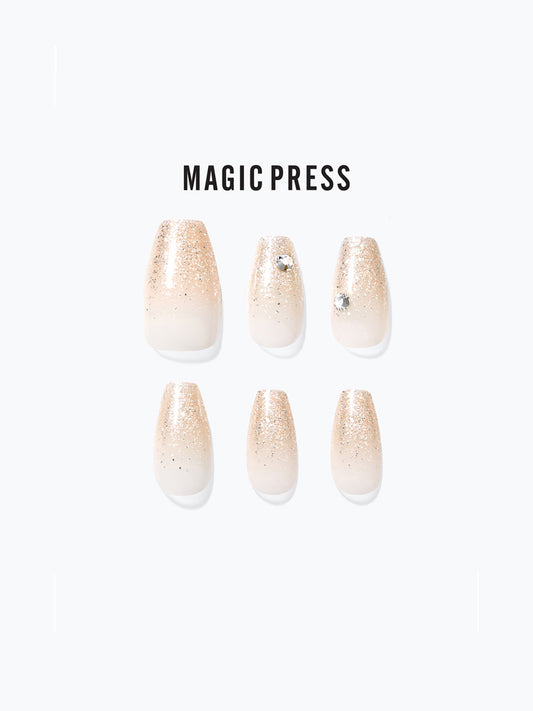 DASHING DIVA MAGICPRESS Crystal Champagne