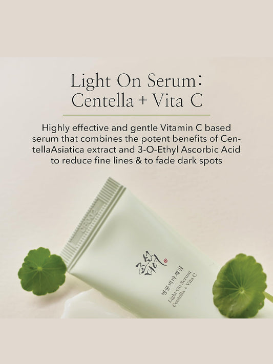BEAUTY OF JOSEON LIGHT ON SERUM CENTELLA +VITA C (30ML)
