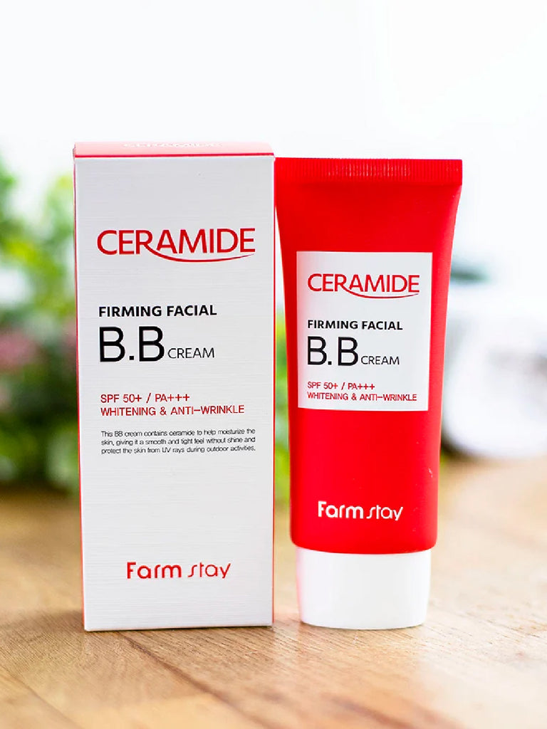 FARMSTAY CERMIDE FIRMIN FACIAL BB CREAM