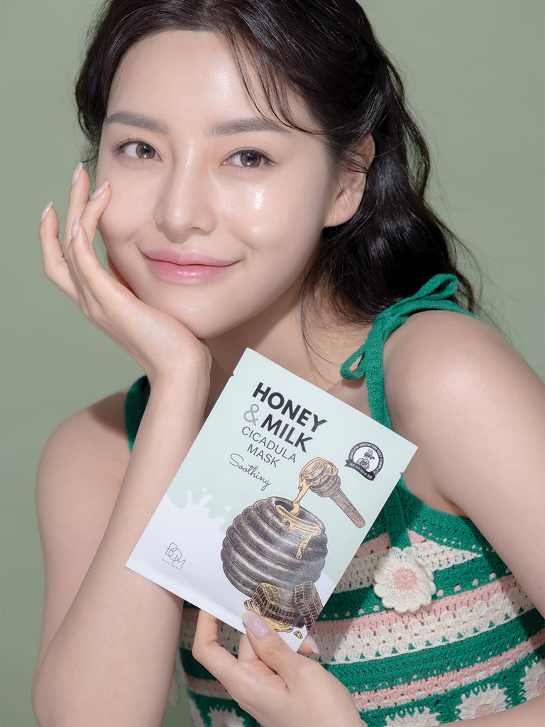 BOM HONEY AND MILK CICADULA MASK - soothing