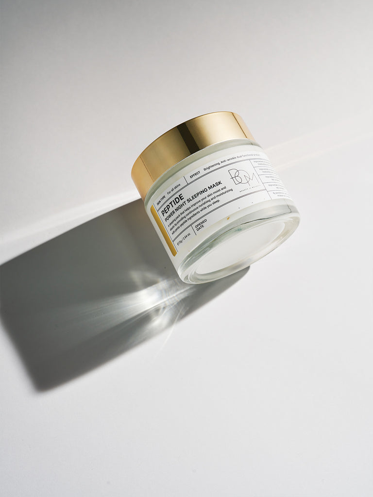 BOM PEPTIDE POWER NIGHT SLEEPING MASK