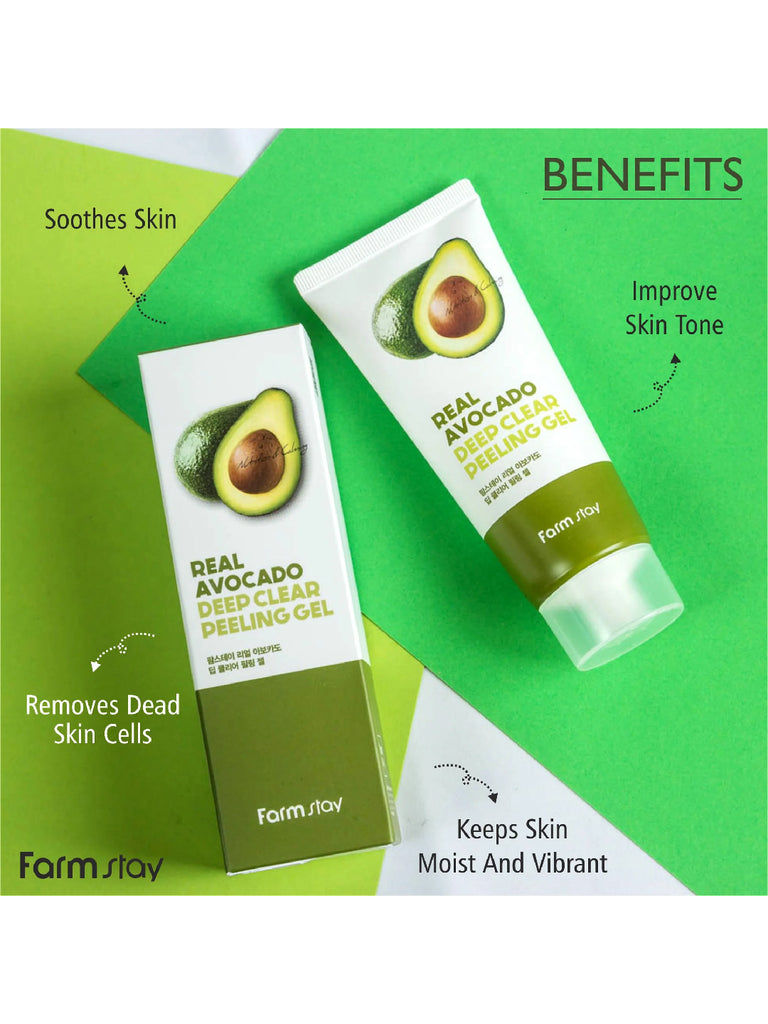 FARMSTAY Real Avocado Deep Clear Peeling gel 100 ml