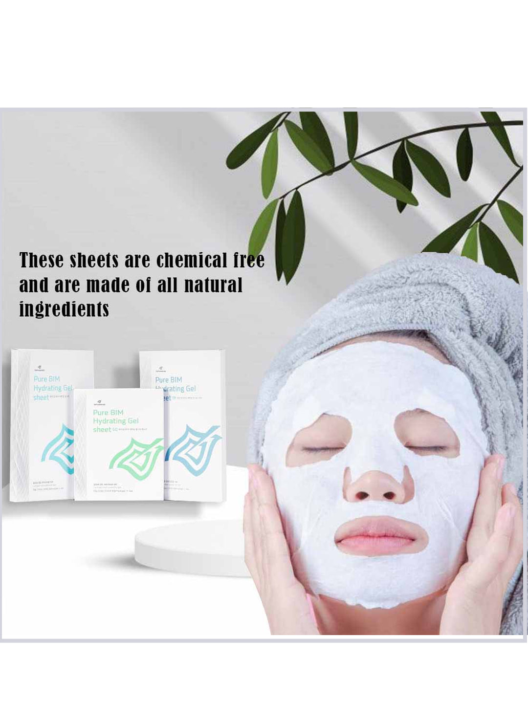 Pure Bim Hydrating Gel Sheet (5pcs)