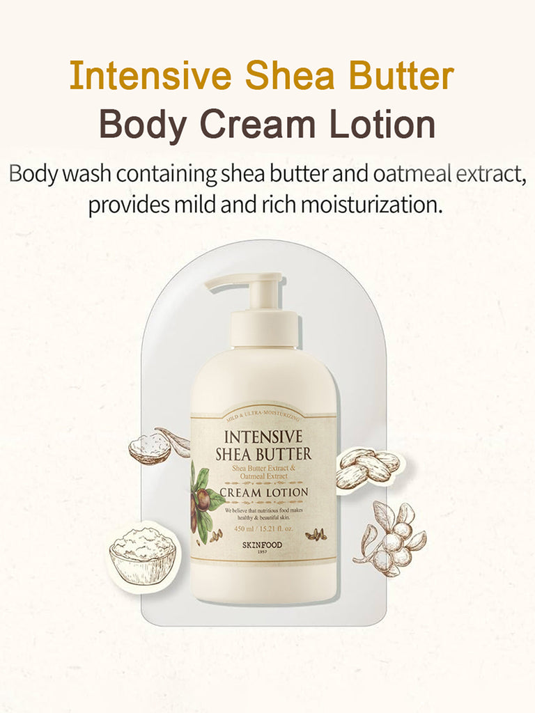 Skinfood Intensive Shea Butter Cream Lotion 450 ML