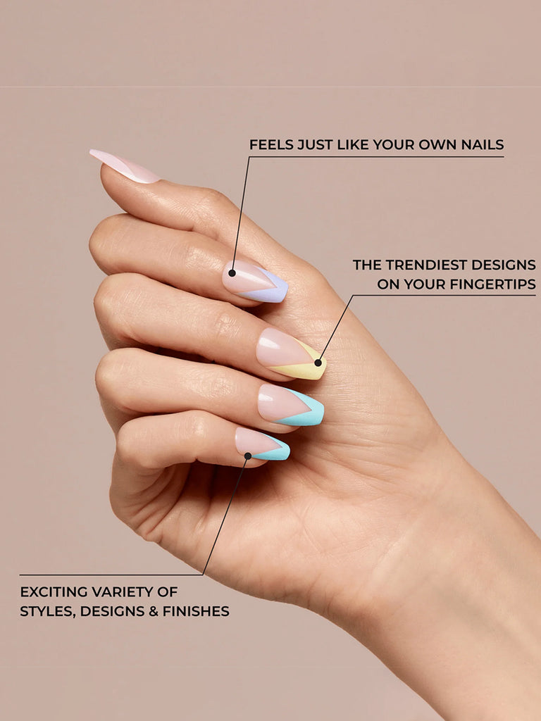 KISS VOGUISH FANTASY NAILS ON POINT KV17V01