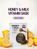 BOM HONEY AND MILK VITAMIN MASK - brightening