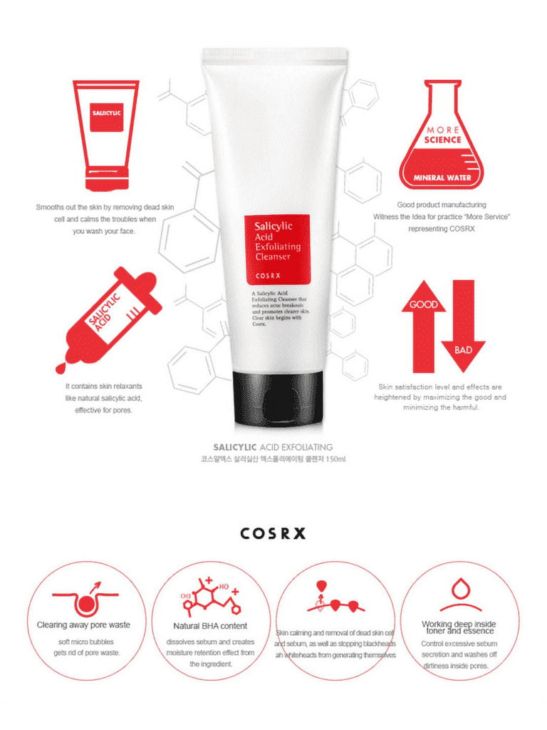 COSRX Salicylic Acid Daily Gentle Cleanser 150ml