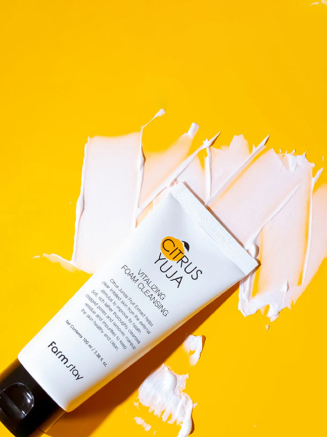 FARMSTAY CITRUS YUJA VITALIZIN FOAM CLEANSER 100 ML