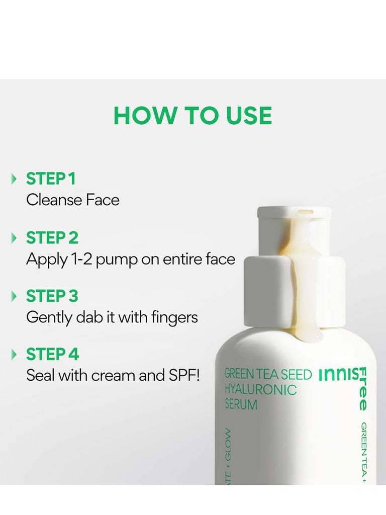 Innisfree Hyaluronic Acid Green Tea Seed Serum - Mini