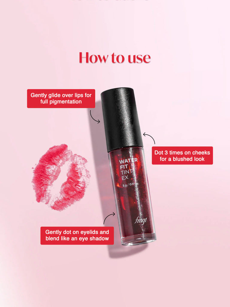 The Face Shop Rice Water Fit Lip Tint 04 Red Signal
