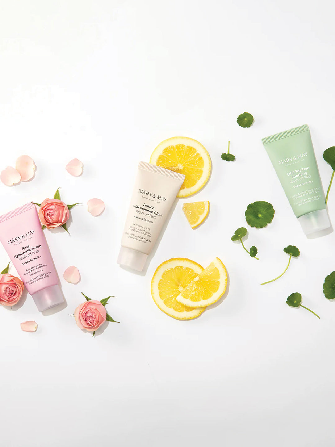 Mary&May Rose Hyaluronic Hydra Washoff Pack 30gm