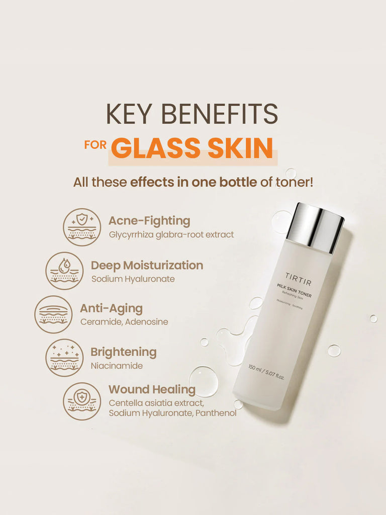 TIRTIR MILK SKIN TONER 50mL