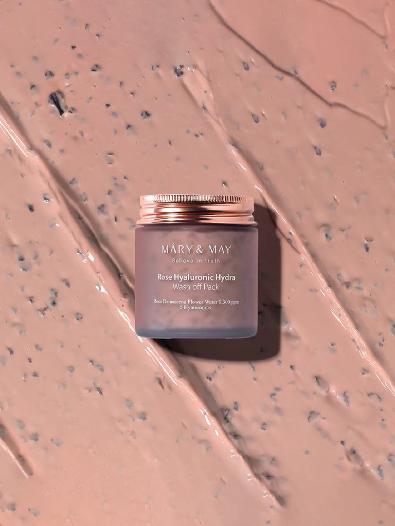 Mary&May Rose Hyaluronic Hydra Wash off Pack 125g