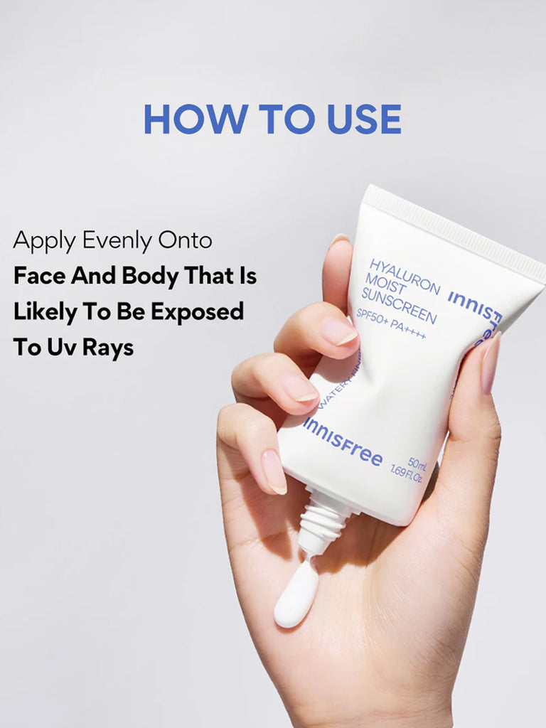 Innisfree Hyaluron Moist Sunscreen - 50 ml