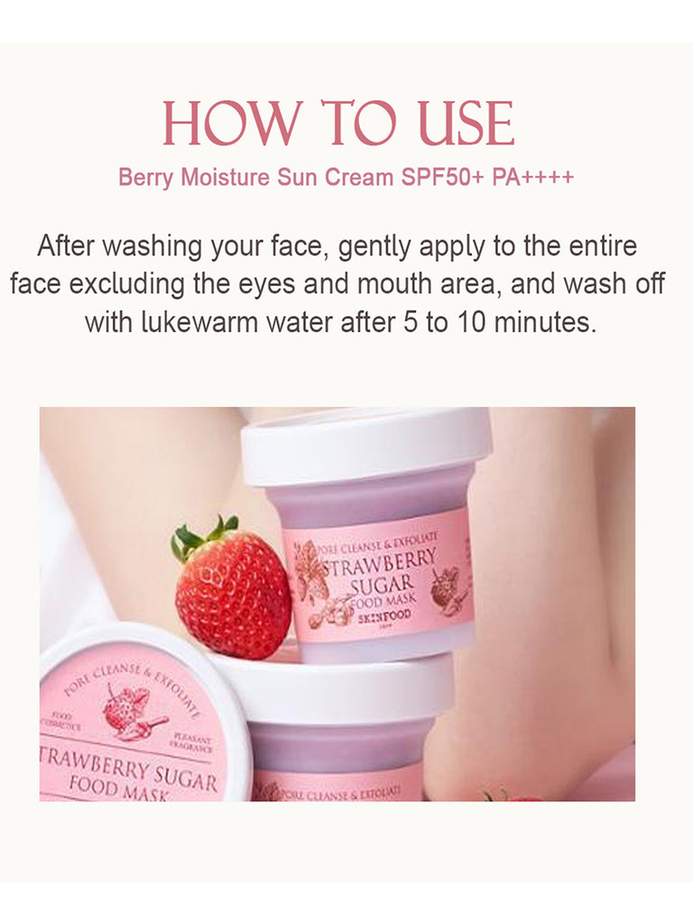 Skinfood Strawberry sugar food mask (120g)