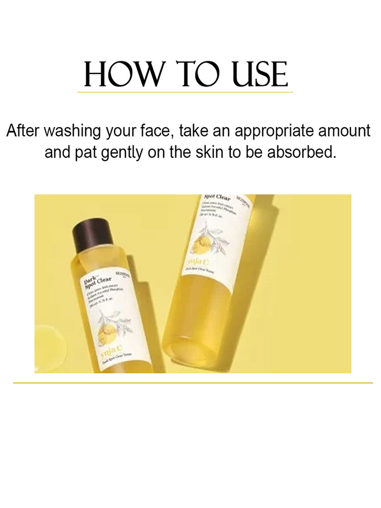 Skinfood Yuzu Seed Blemish Clearing Toner (200ml)