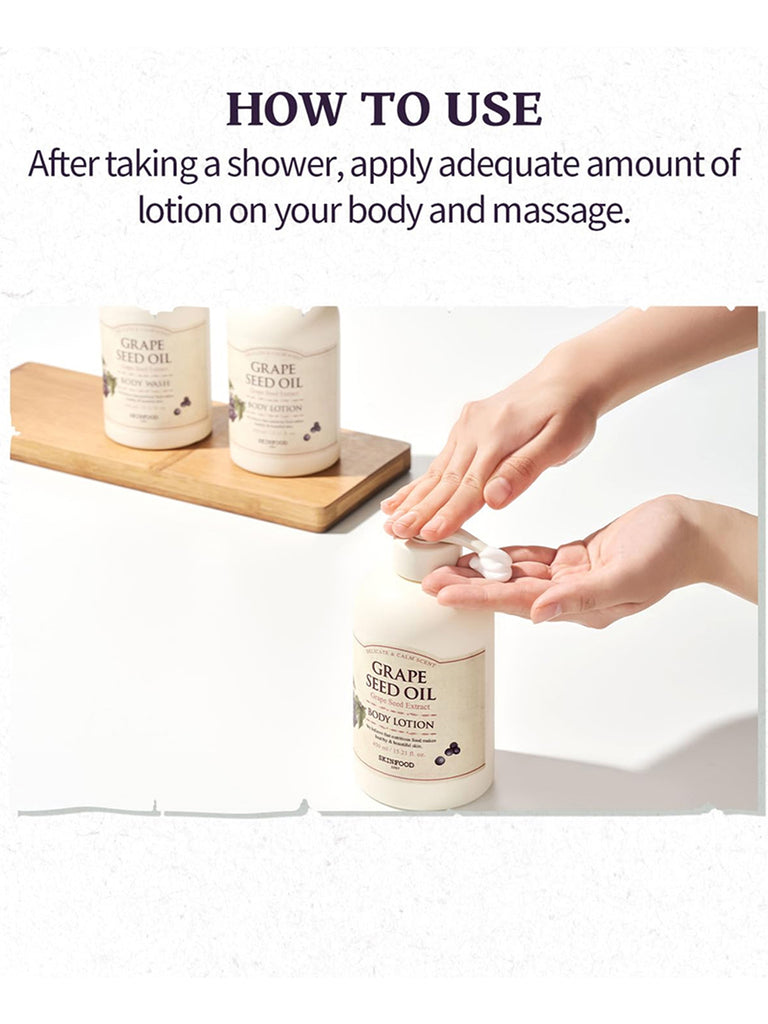 Skinfood Grape Seed Oil Body Lotion 450 ML