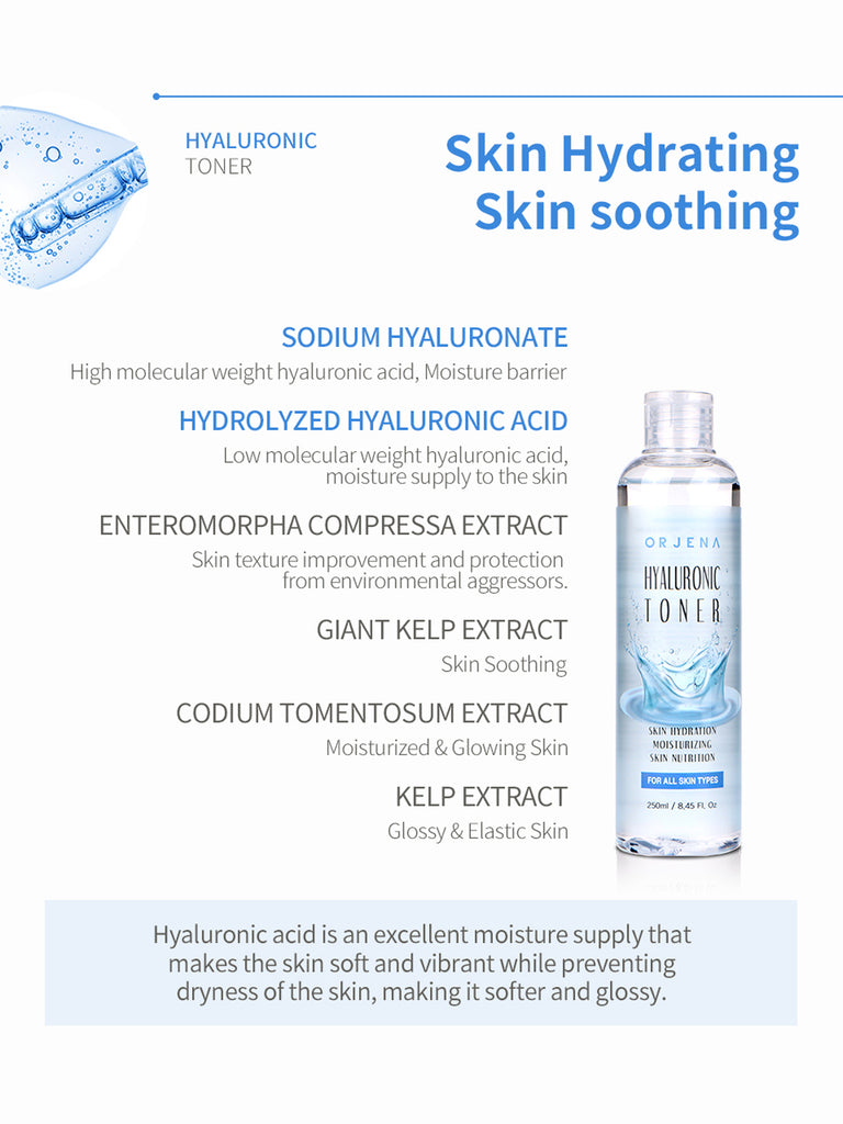 ORJENA CHAMOMILE TONER | Gentle Cleansing  | Soothing Chamomile | Hydrating Formaula | Korean Skincare