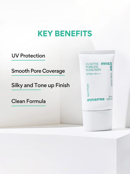 Innisfree UV active poreless sunscreen 50ml (23)