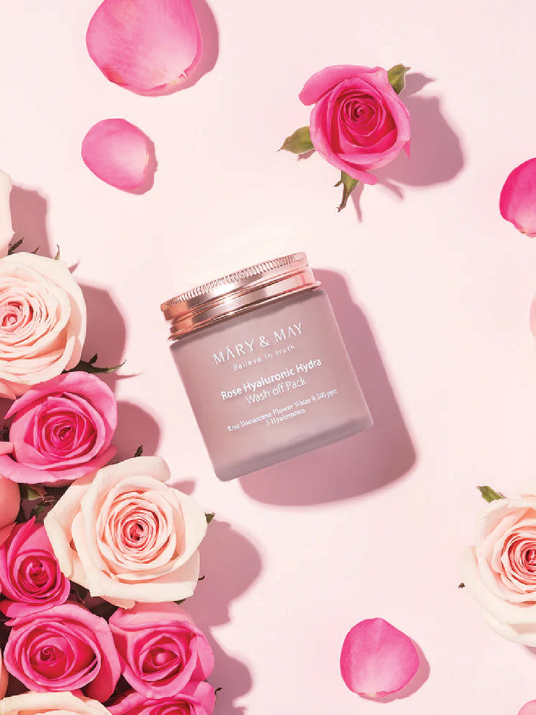 Mary&May Rose Hyaluronic Hydra Wash off Pack 125g