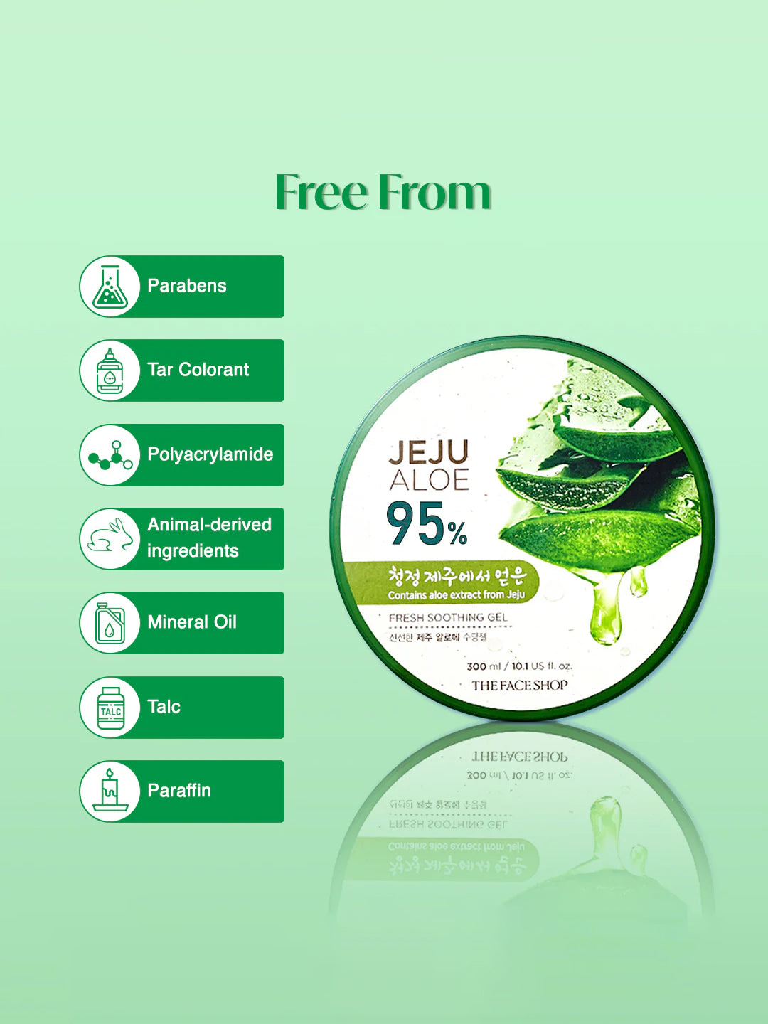 The Face Shop Jeju Aloe Fresh Soothing Gel