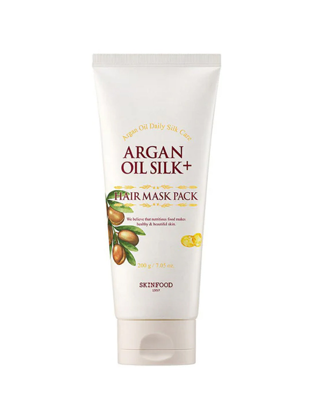 ARGAN OIL SILK PLUS HAIR MASK PACK 200g